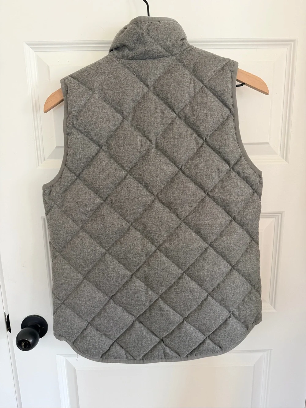 JCrew down quilted vest xs